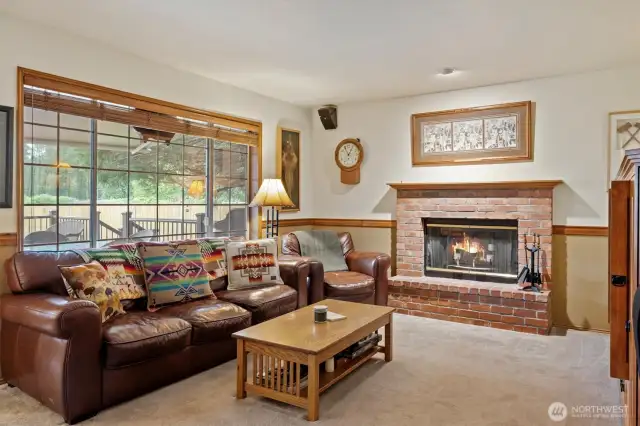 Family room, other side of main floor