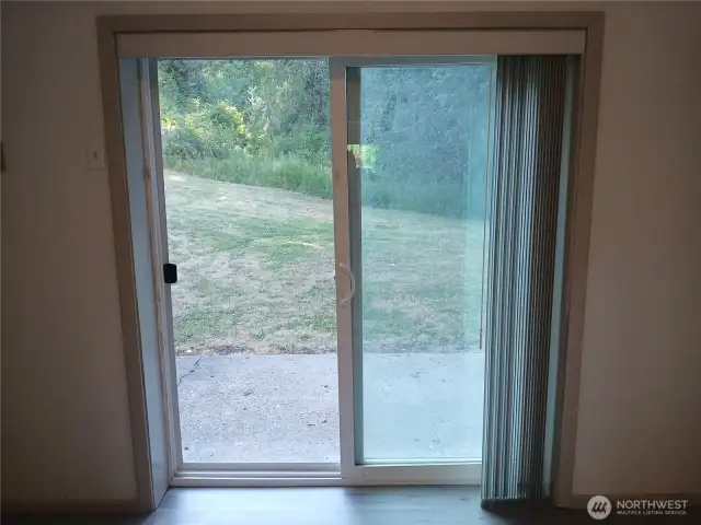 Walk out basement slider