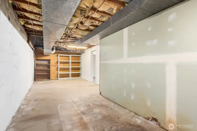 LARGE unfinished space for storage or finish for an additional room