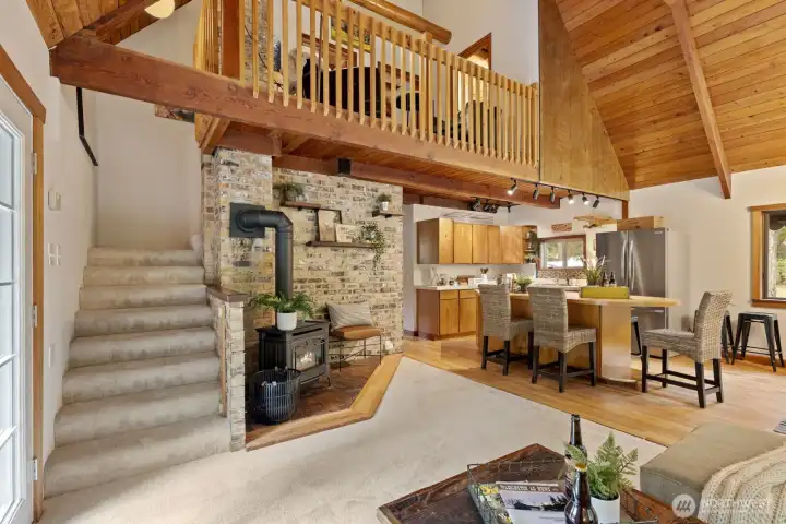 Entire home pre-wired for a generator for added convenience and safety.