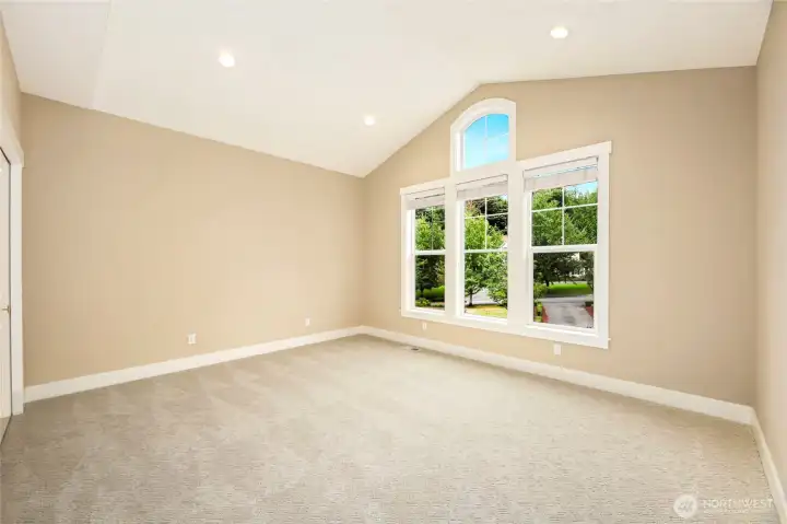 Oversized Jack & Jill Bedroom.