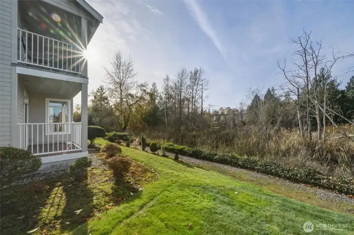 Yard space for pets, if needed