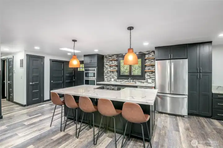 Beautifully remodeled kitchen
