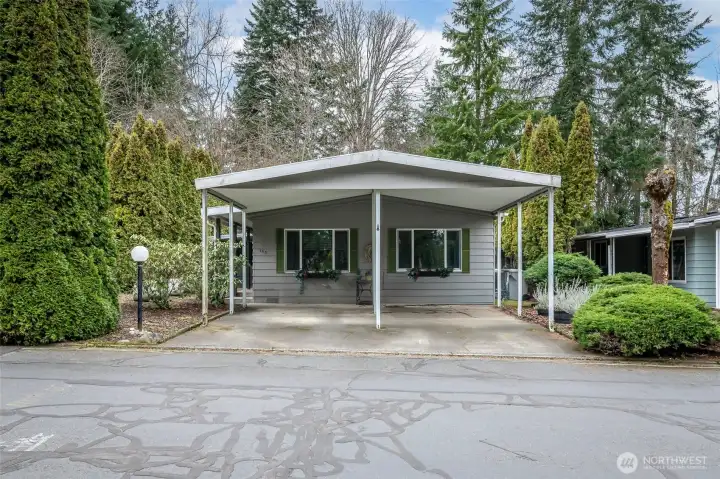 View from the pitch n putt golf course