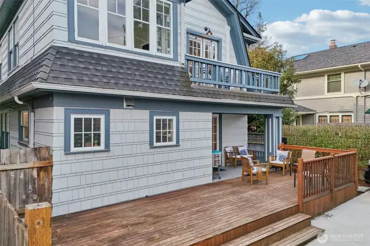 Main house back of house