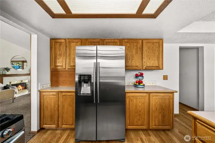 Enjoy stainless steel appliances!