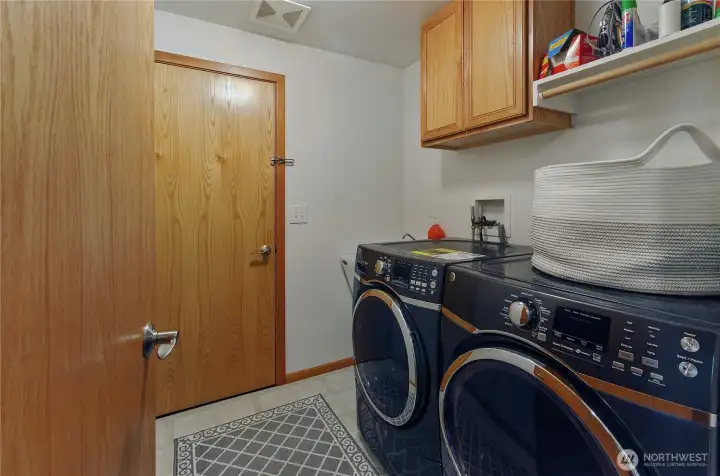 Laundry room closest to primary suite makes it easy!