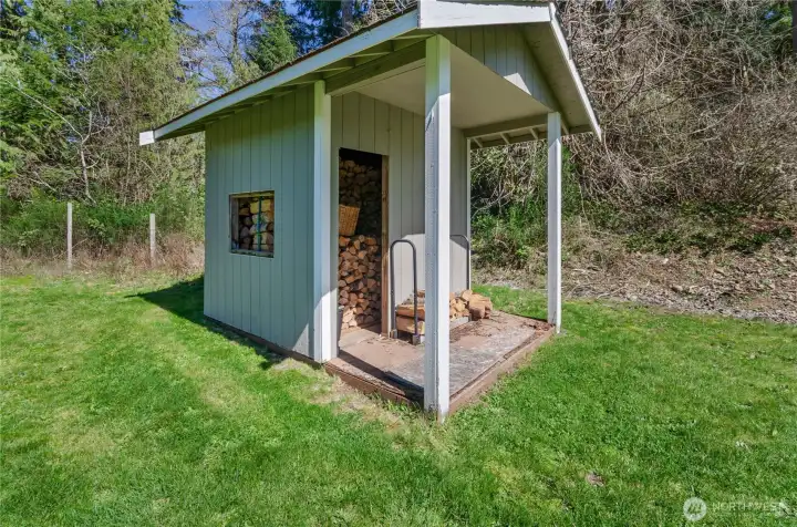 Plenty of wood ready for use!