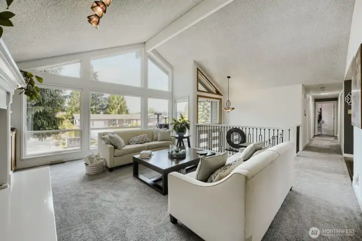 Spacious and bright