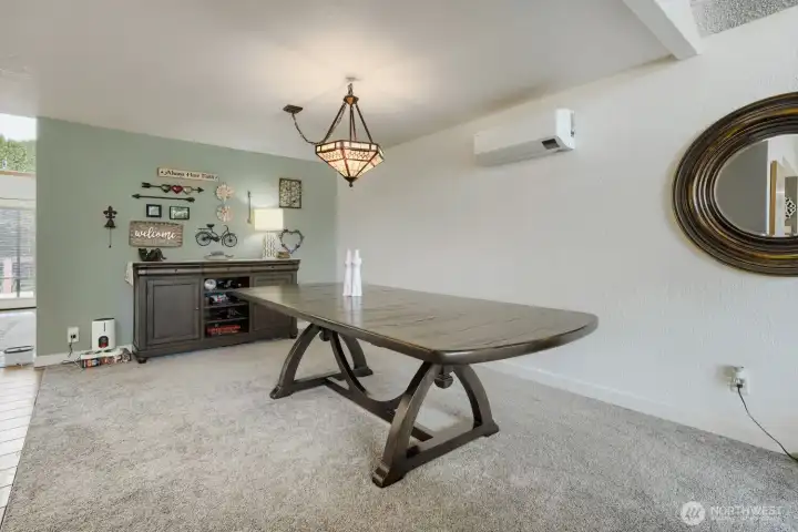 Large open Dining area