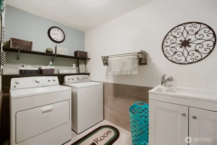 Laundry room lower level