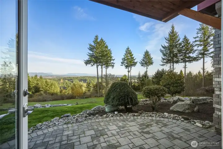 Lower Patio w/ Landscaping, Trails and Irrigated Yard~