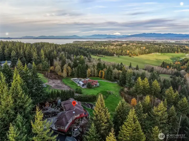 Overview Looking North towards Mt. Baker~