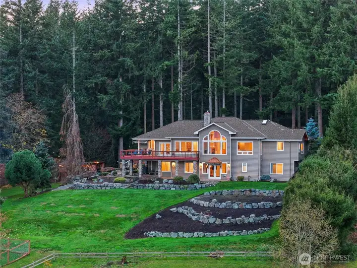 Custom Privacy Nestled in the Old Growth Timber~