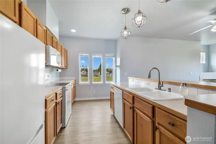 Lovely open Kitchen and Great Room!