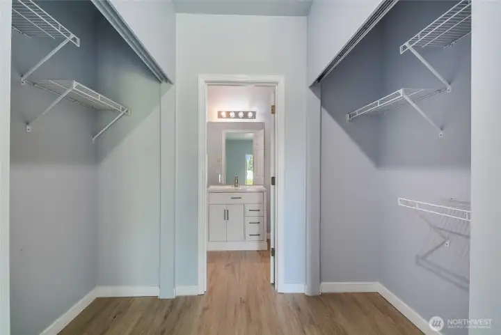 Lots of closet space here.