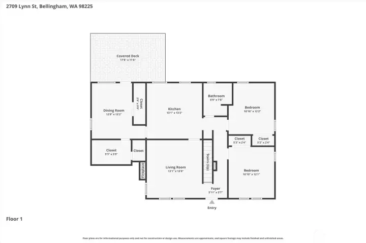 Floor Plan of main level.