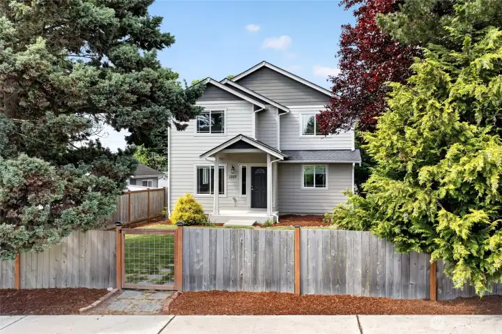 Set back off the main, yet quiet, street this house is an ideal place to call home.