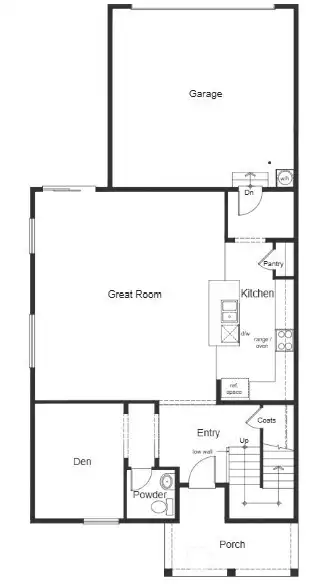 2457 Base First Floor plan 2457 Base First Floor plan