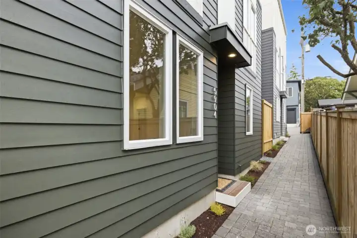 Photo from neighboring unit to west. Photo from neighboring unit to west.