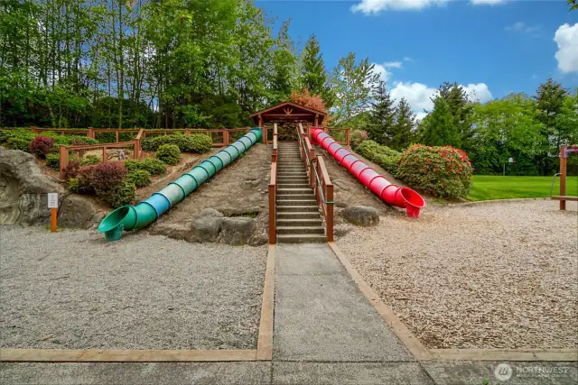 One of the many parks in The Highlands.