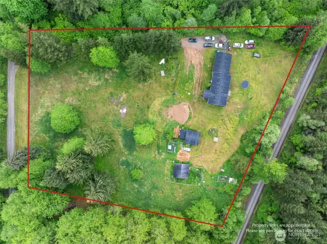 View of the 2.57 acres