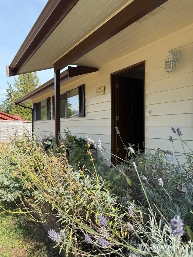 Fresh exterior paint.  Updated color.