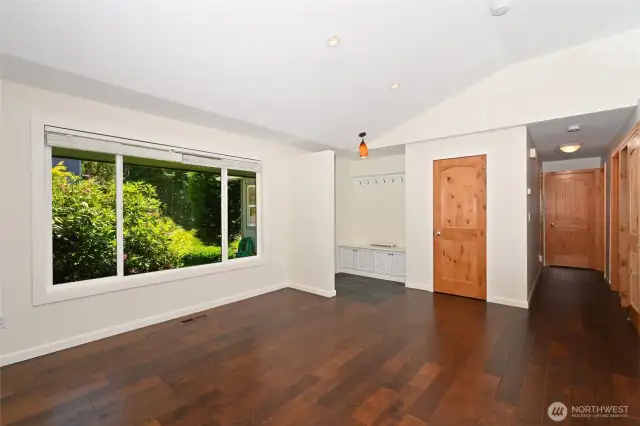 Don't miss the custom entryway built-ins!