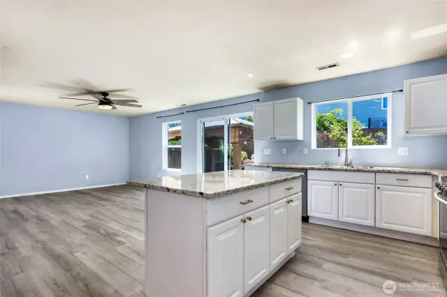 Open Concept Kitchen