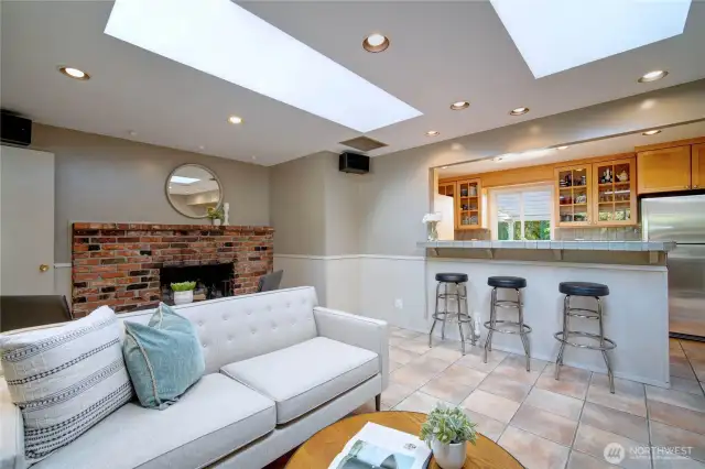 Tons of natural light throughout the home!