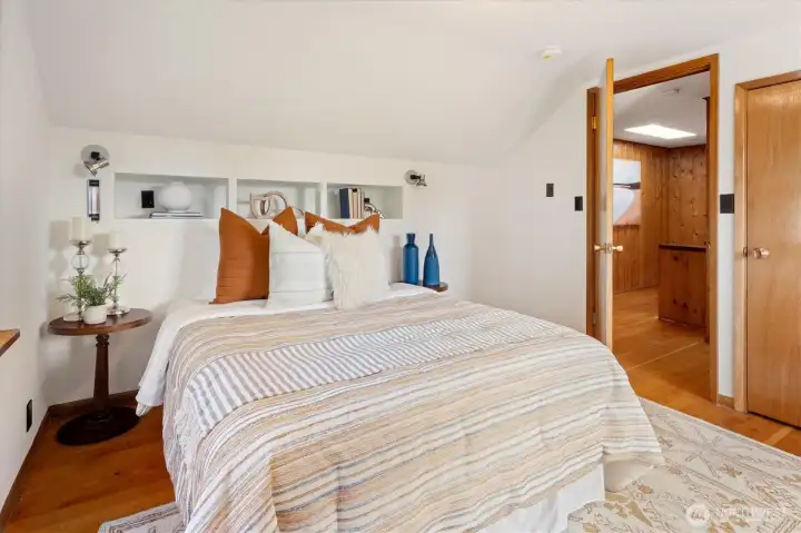 Bedroom #3 on second floor with plenty of storage.