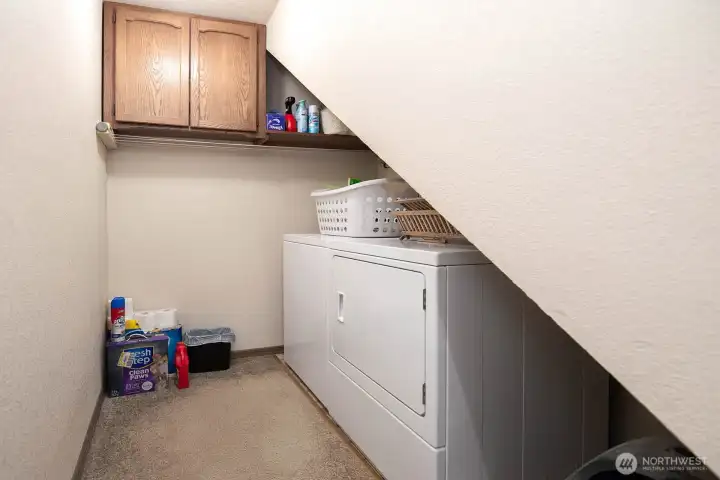 laundry on 1st level
