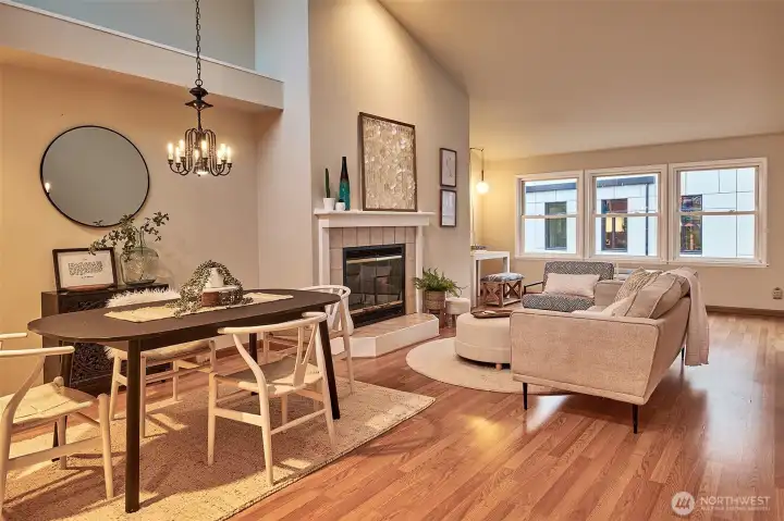 Spacious Living and Dining areas for hosting friends and family.