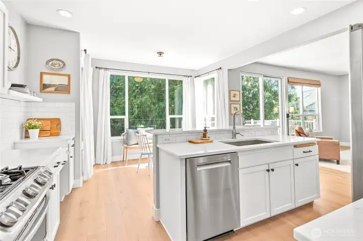 Recently remodeled kitchen