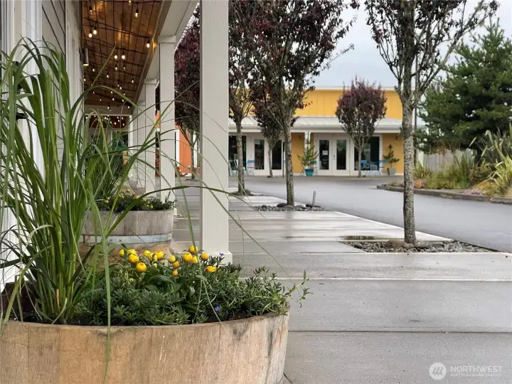 The market, ice cream shop and so much more, just minutes from your front door.