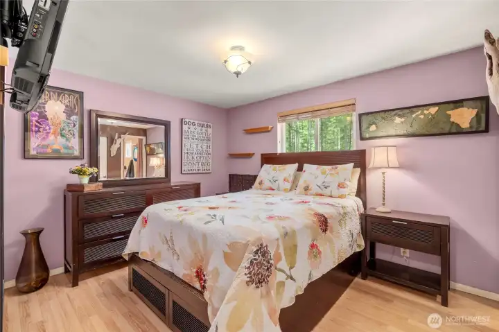 A peaceful primary retreat with an ensuite bath.