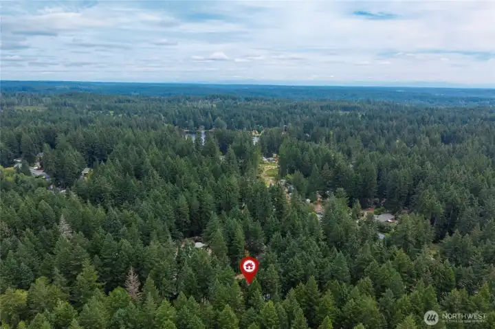 Surrounded by acres of Northwest greenery, home feels like a retreat from the everyday.