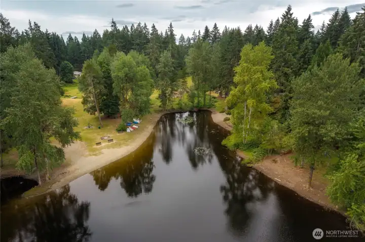 Private community lake access makes kayaking and time on the water part of everyday life.