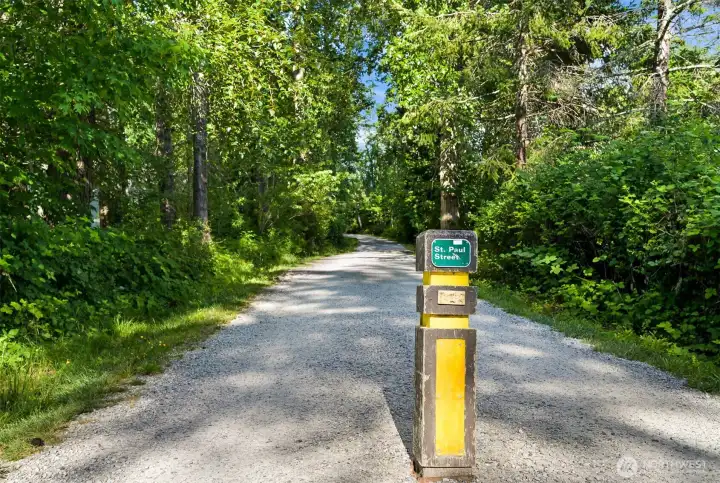 Multiple trail access locations just a block away, with trail access to Whatcom Falls Park, Lake Whatcom and into town near Trader Joe’s