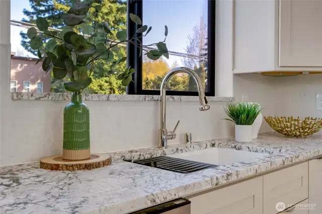 Polished nickel faucet