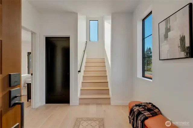 Light and bright entry