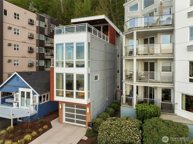 Once in a lifetime.  Live ON Alki without the downside of condo living. You will not find this opportunity anywhere else.
