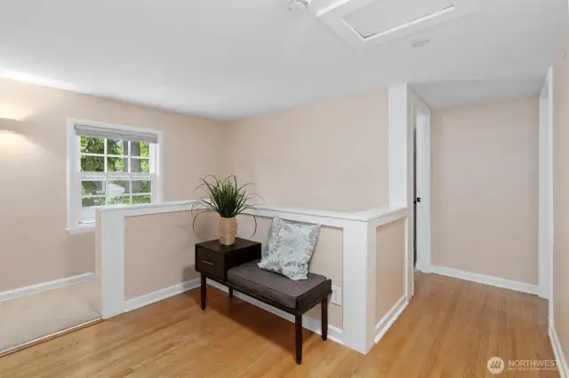 Upstairs landing.