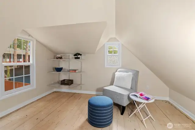 Bonus area off of the bathroom.