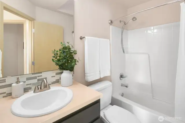 Hall bath