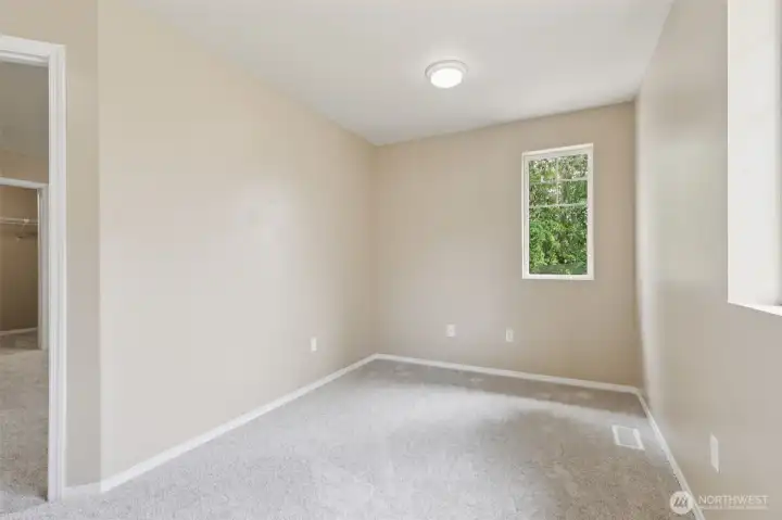 Office nook or play area without virtual staging