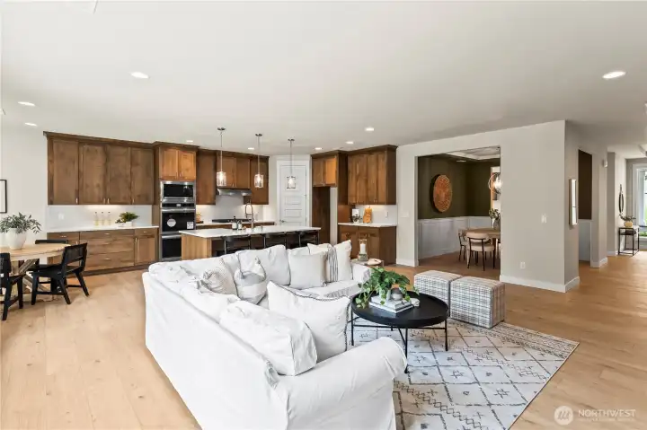 Great Room to Kitchen