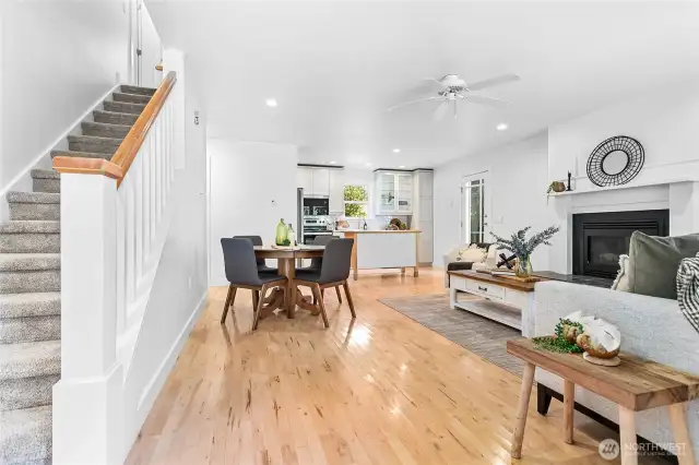 Let's head upstairs to the 2nd full bathroom and two enormous bedrooms.