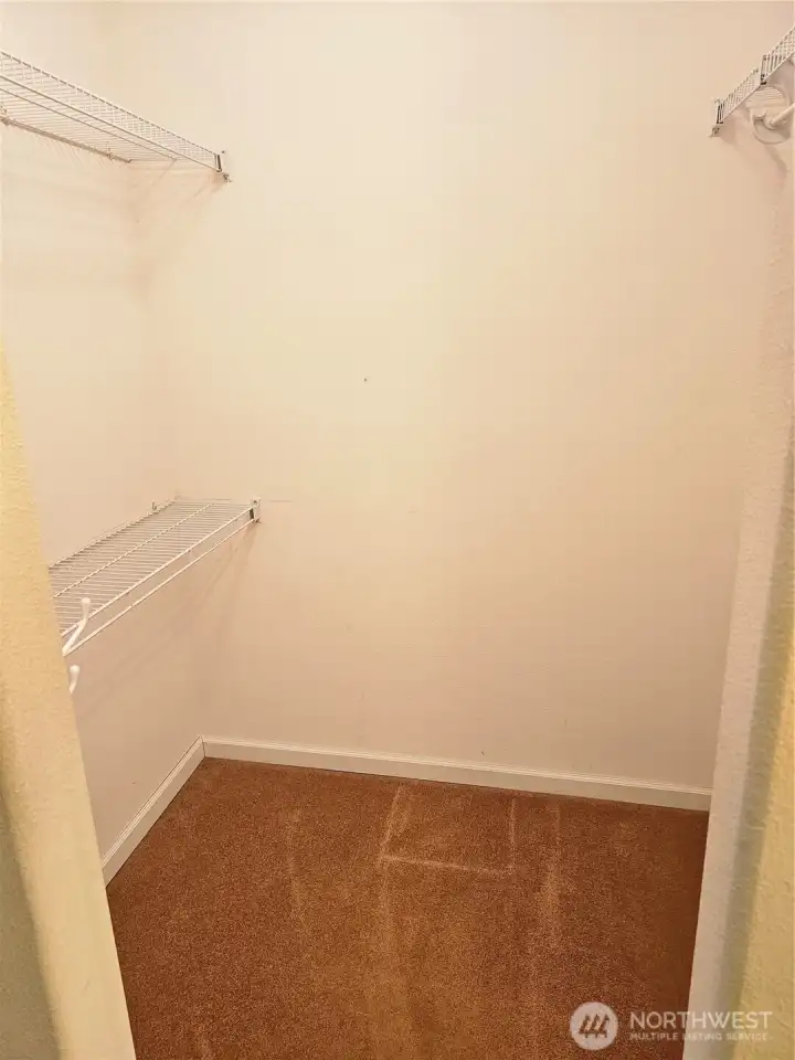 1 of 2 walk in closets