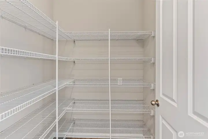 Walk-in Pantry with power